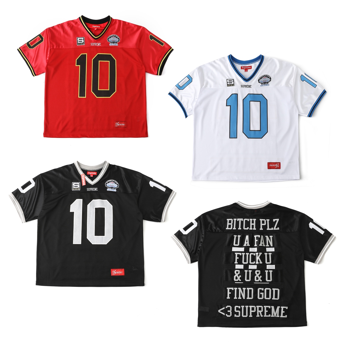 [Supreme] 슈프림 파인드 갓 풋볼 저지