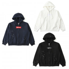 [Supreme x MM6 Maison Margiela] 슈프림 x 마르지엘라 박스로고 집업 후드 스웨트셔츠