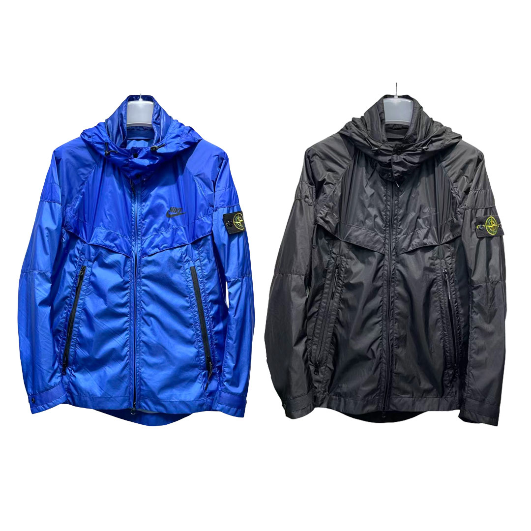 [STONE ISLAND x NIKE] 스톤아일랜드 x 나이키 하이퍼 라이트 멤브라나 자켓
