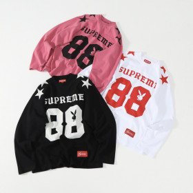[Supreme] 슈프림 x 플레이보이 롱슬리브 풋볼 탑