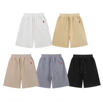 [AMI] 아미 스몰 하트 로고 쇼츠