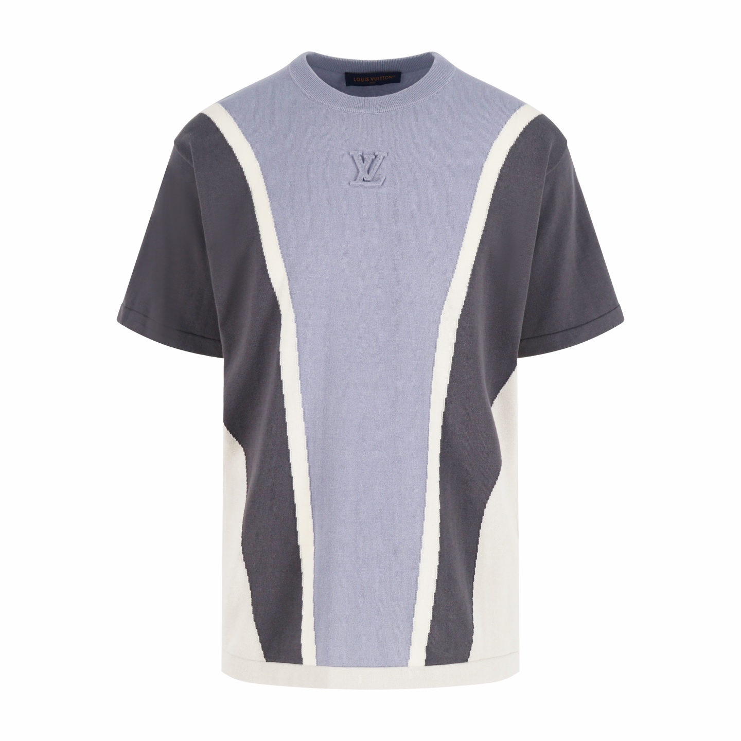 [Louis Vuitton] 루이비통 그래픽 코튼 자카드 쇼트 크루넥