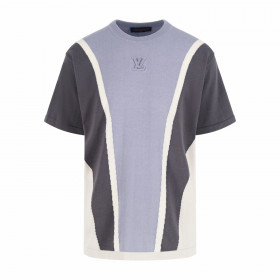 [Louis Vuitton] 루이비통 그래픽 코튼 자카드 쇼트 크루넥