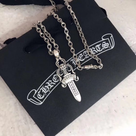 [Chrome Hearts] 크롬하츠 대거 팬던트 체인 목걸이