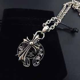 [Chrome Hearts] 크롬하츠 페이퍼 체인 크로스 목걸이