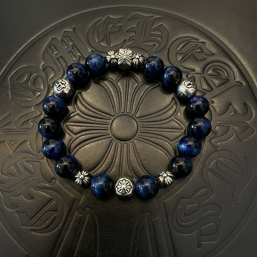[Chrome Hearts] 크롬하츠 비즈 원석 팔찌