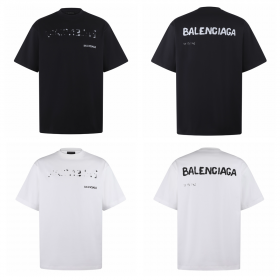 [BALENCIAGA] 발렌시아가 핸드 드로운 티셔츠