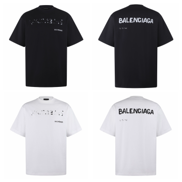 [BALENCIAGA] 발렌시아가 핸드 드로운 티셔츠