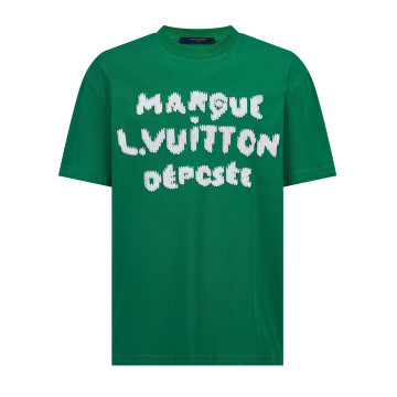 [Louis Vuitton] 루이비통 MLVD 레터링 엠브로이더드 시그니처 티셔츠