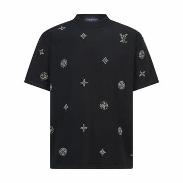 [Louis Vuitton] 루이비통 엠벨리시드 니트 반팔 티셔츠