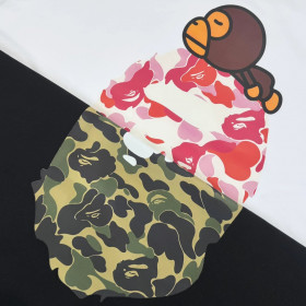 [BAPE] 베이프 ABC 카모 마일로 온 빅 에이프 티셔츠