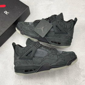 [Nike Jordan 4 x Kaws] 나이키 조던 4 x 카우스 레트로 블랙