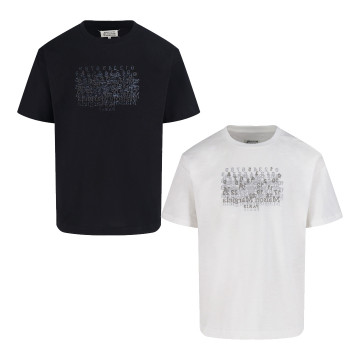 [MM6 Maison Margiela] 메종 마르지엘라 넘버릭 티셔츠