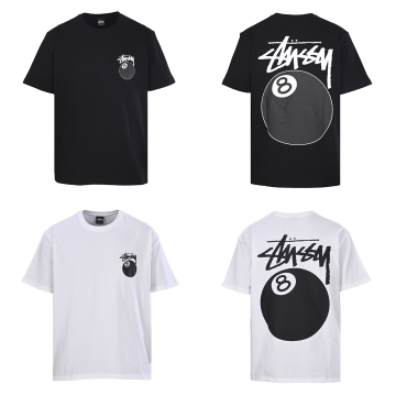 [STUSSY] 스투시 8볼 티셔츠