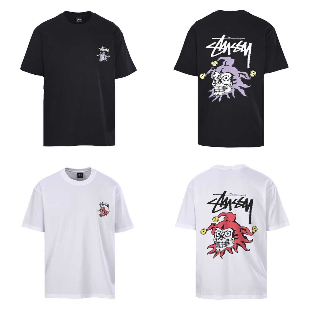 [STUSSY] 스투시 조커 프린팅 반팔 티셔츠
