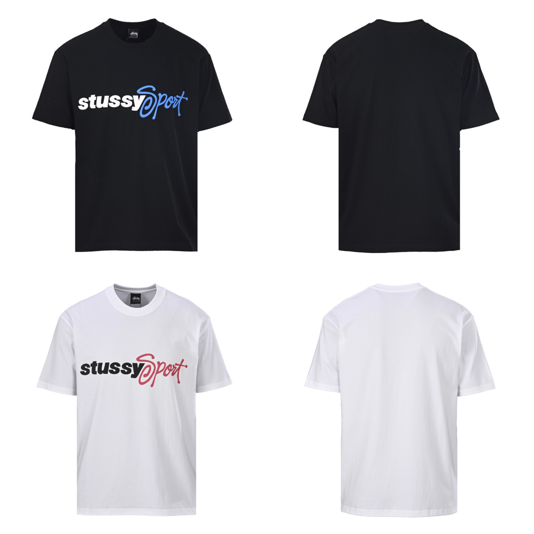 [STUSSY] 스투시 스포츠 스크립트 반팔 티셔츠