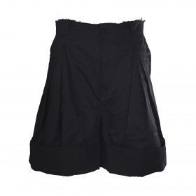 [Maison Margiela] 메종 마르지엘라 런웨이 코튼 쇼츠 블랙