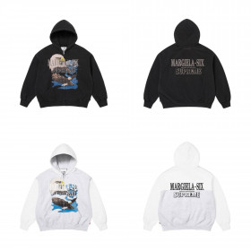 [Supreme x MM6 Maison Margiela] 슈프림 x MM6 메종 마르지엘라 이글 집업 후드 스웨트셔츠