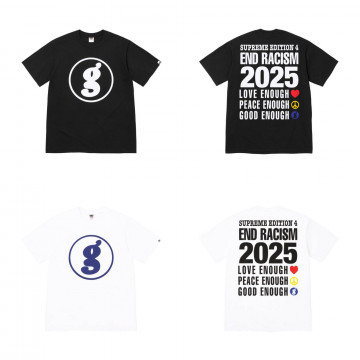 [Supreme] 슈프림 x 굿이너프 엔드 레이시즘 티셔츠