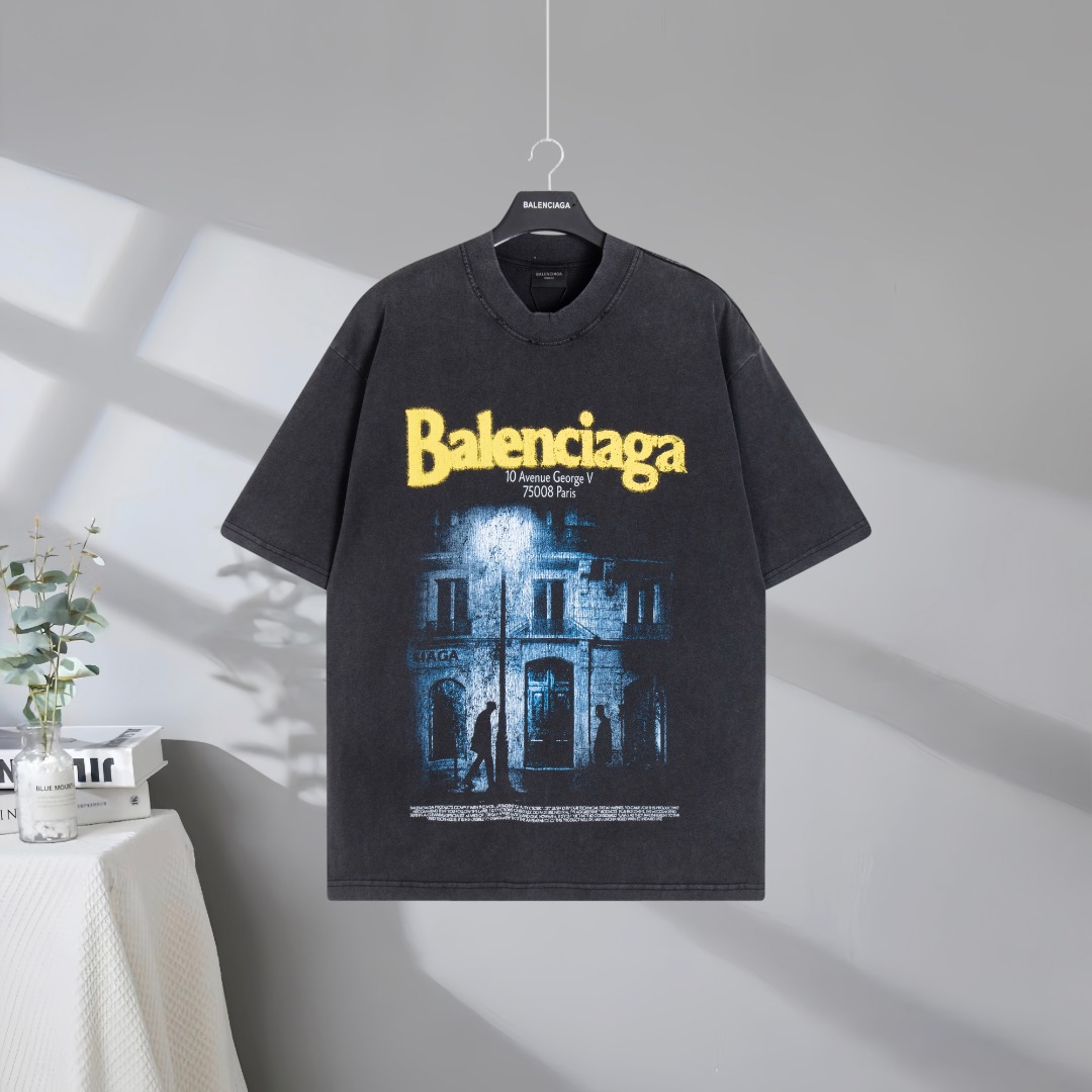 [BALENCIAGA] 발렌시아가 디 어드레스 미디엄 핏 티셔츠