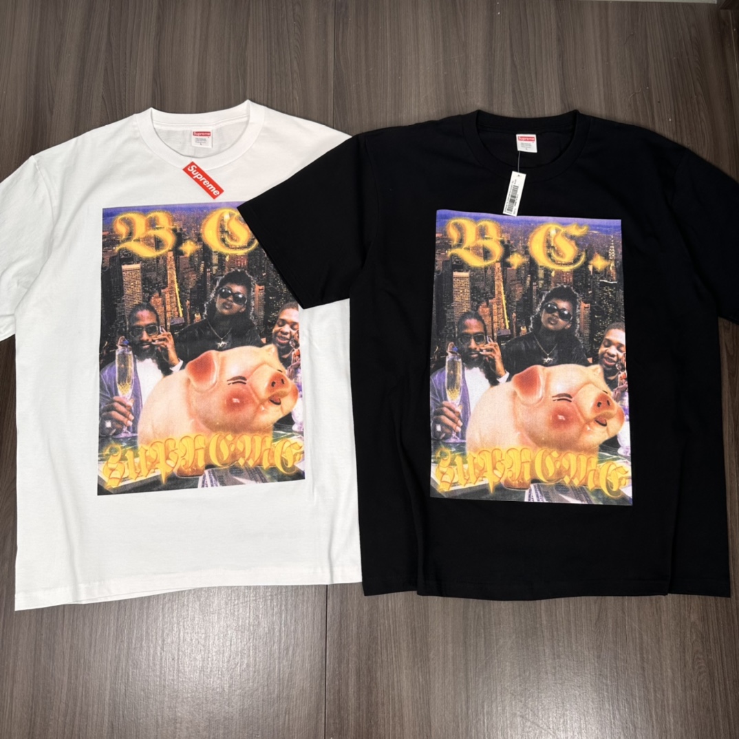 [Supreme] 슈프림 x 베르나데트 코퍼레이션 머니 반팔 티셔츠
