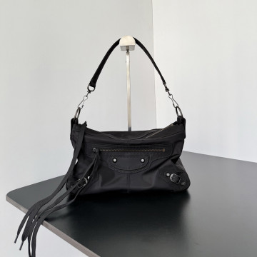 [Balenciaga] 발렌시아가 르 시티 모토 스몰 블랙