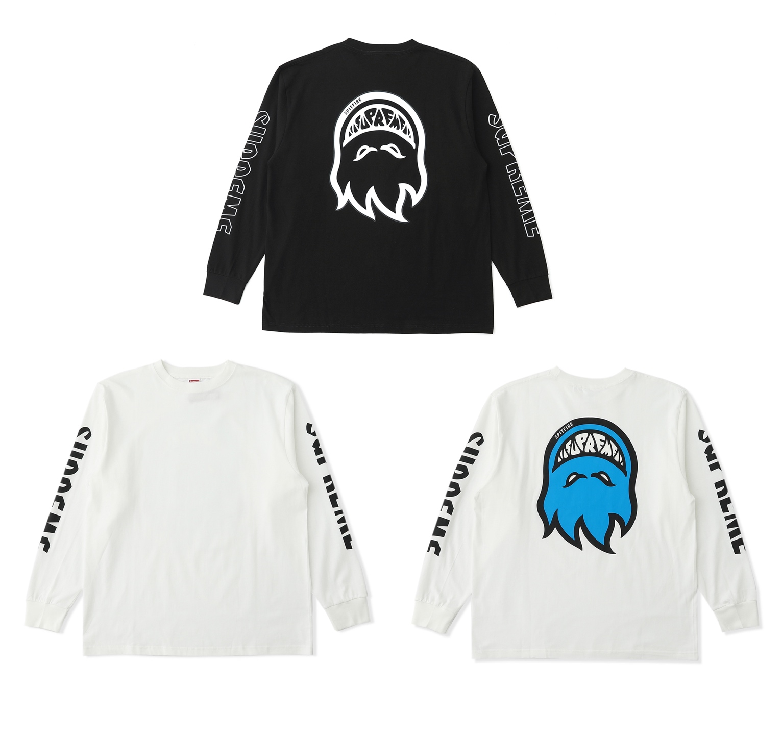 [Supreme] 슈프림 x 스핏파이어 롱슬리브 티셔츠