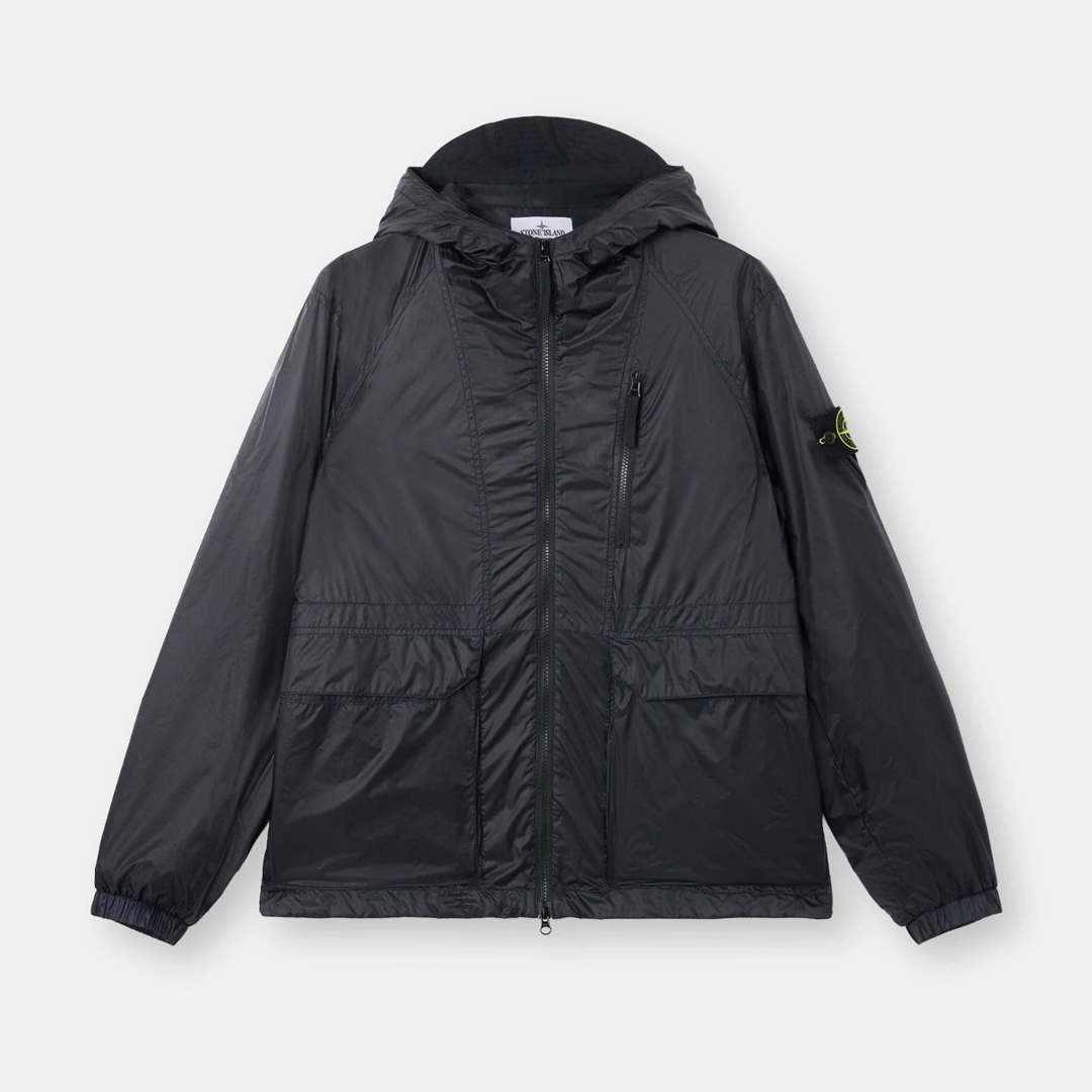 [Stone Island] 스톤 아일랜드 4100057 라이트 립스탑 코듀라 어드밴스드 패브릭스 티어-레지스턴트 후드 자켓