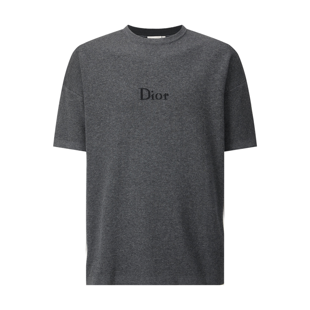 [DIOR] 디올 시그니처 로고 오버핏 반팔 티셔츠
