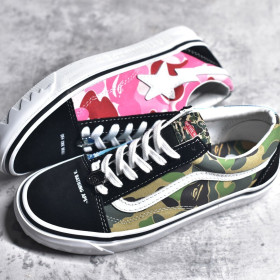 [Vans x BAPE] 반스 x 베이프 올드스쿨 TB LX 블랙