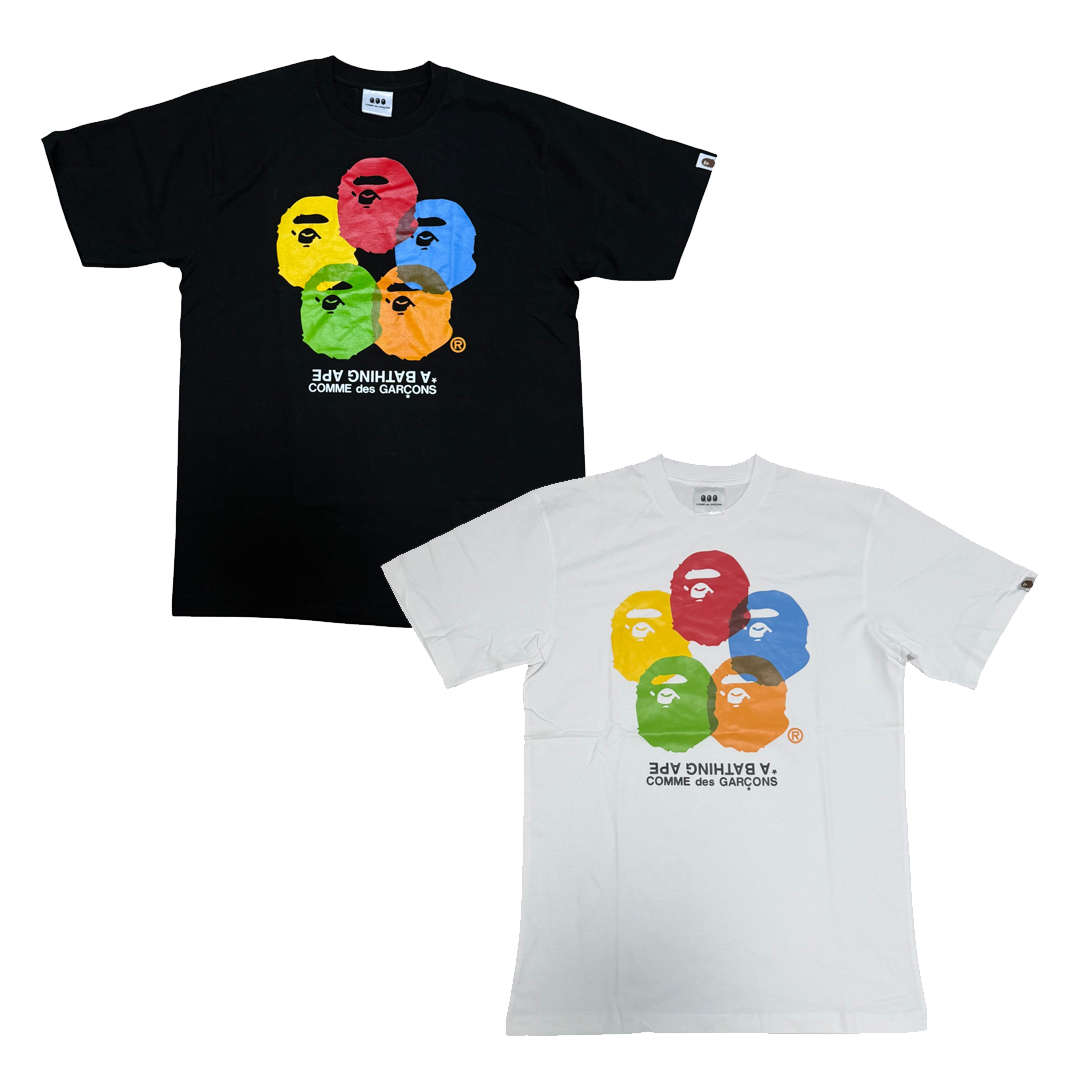 [BAPE x COMME des GARÇONS] 베이프 x 꼼데가르송 오사카 티셔츠