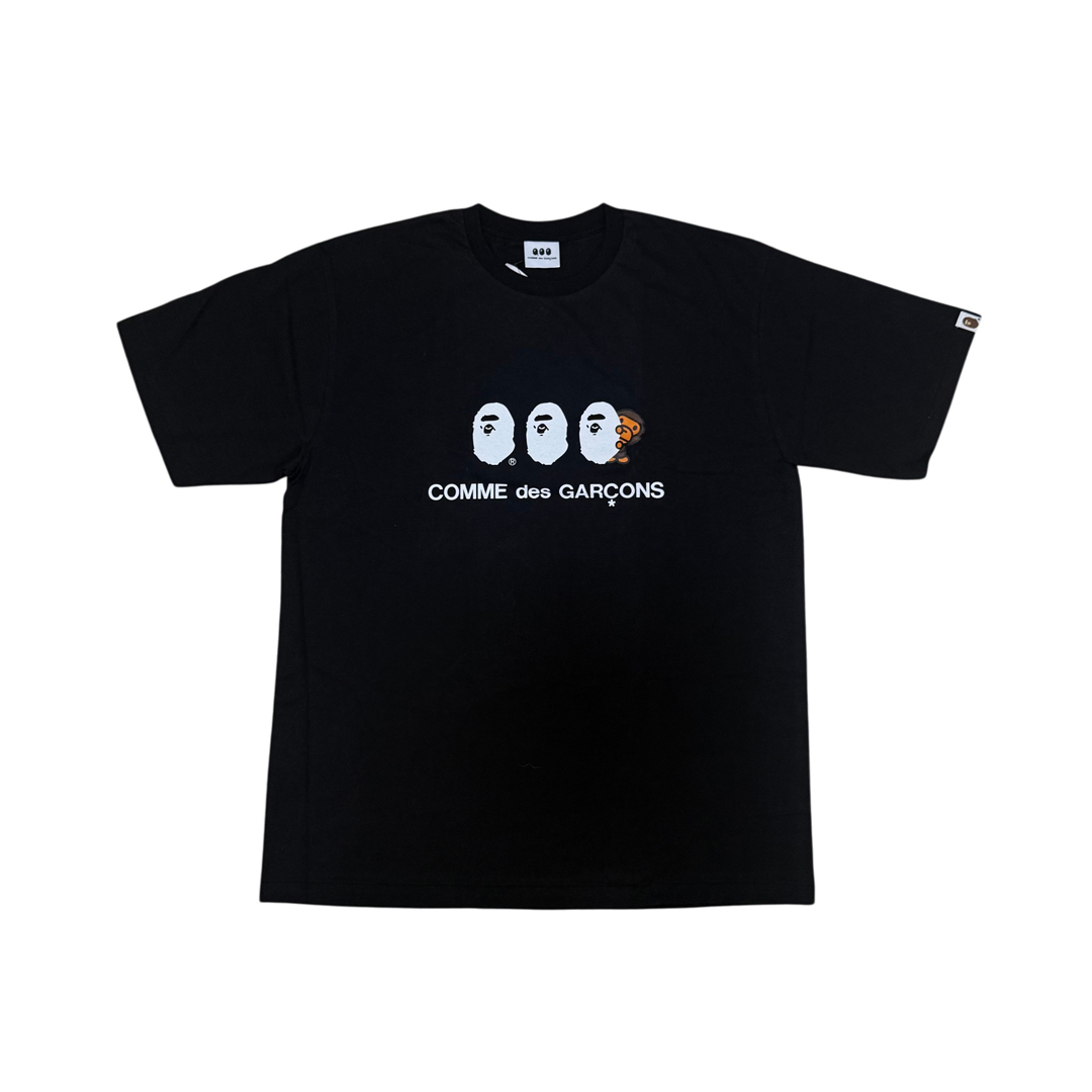[BAPE x COMME des GARÇONS] 베이프 x 꼼데가르송 오사카 베이비 마일로 #1 티셔츠
