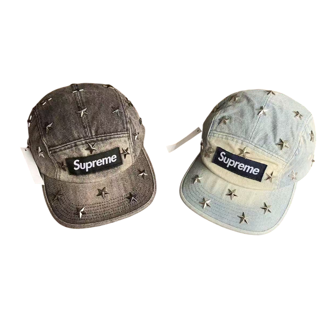 [Supreme] 슈프림 스타 스터드 데님 캠프캡
