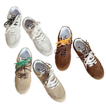 [Miumiu] 미우미우 x 뉴발란스 530 스웨이드 메쉬 스니커즈 -3Color