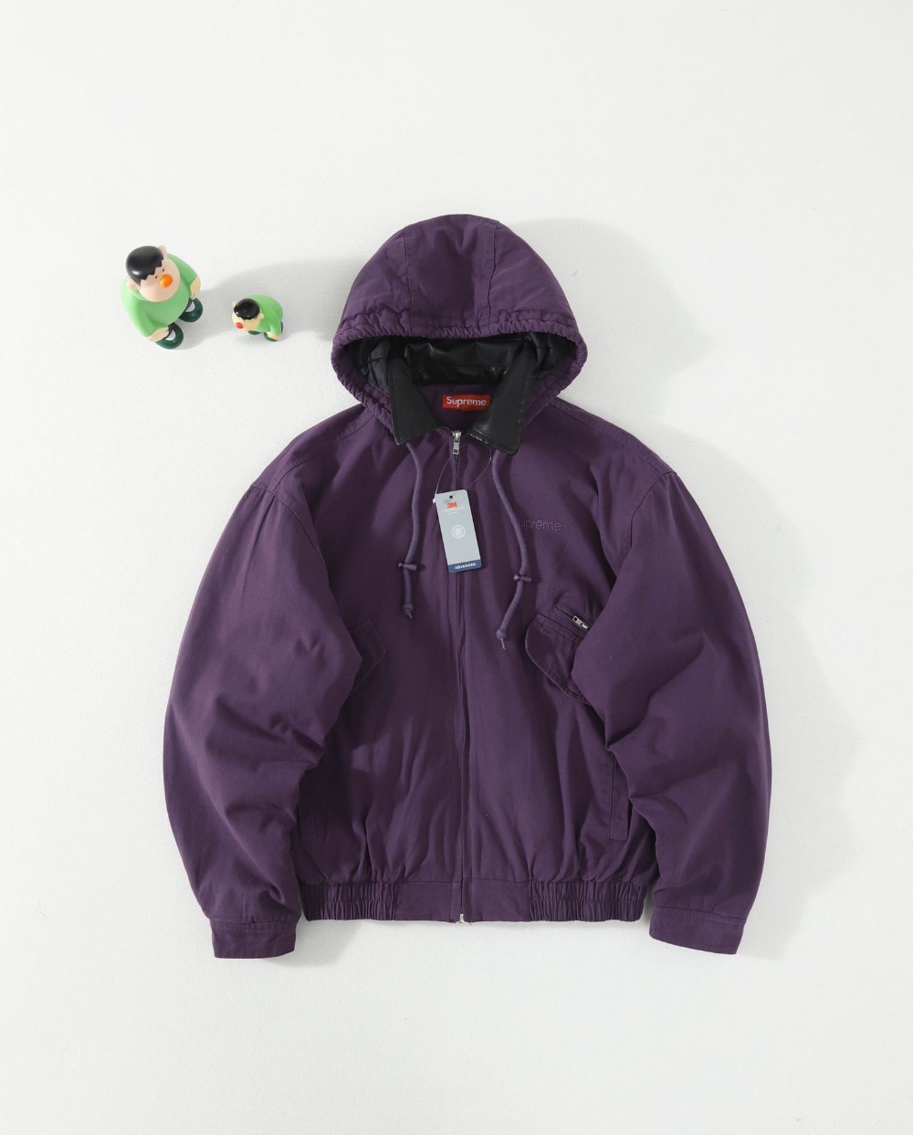 [Supreme] 슈프림 레더 칼라 유틸리티 자켓