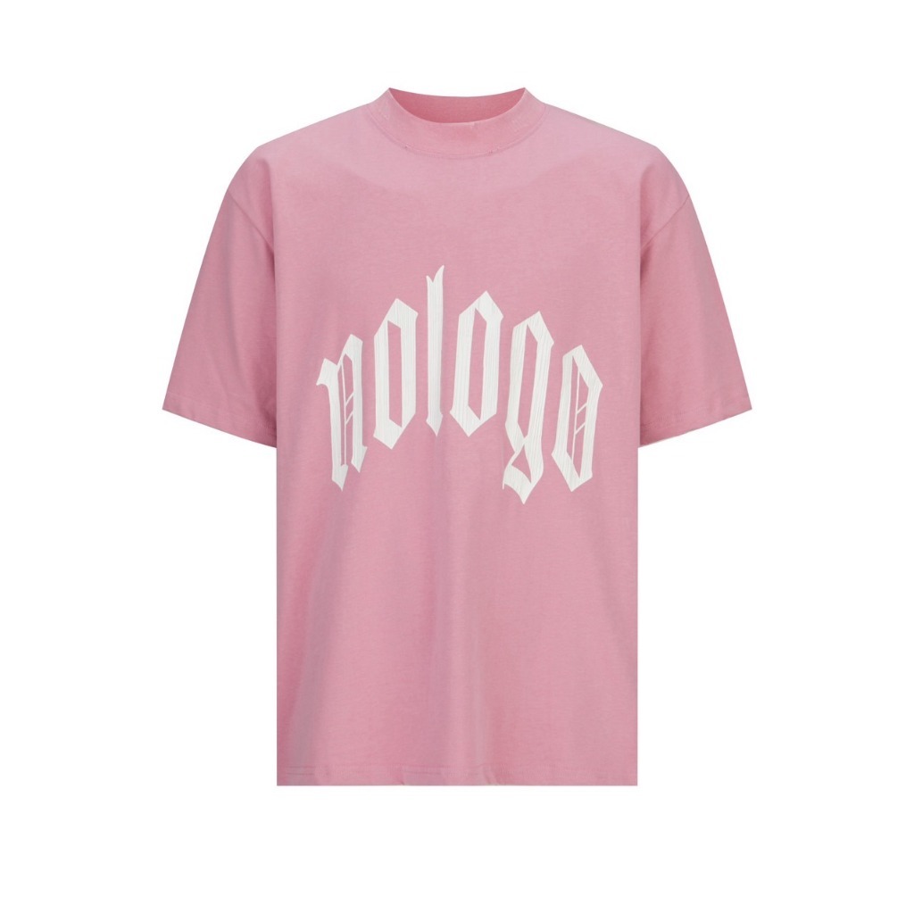 [Balenciaga] 발렌시아가  노로고 반팔 티셔츠 - 핑크