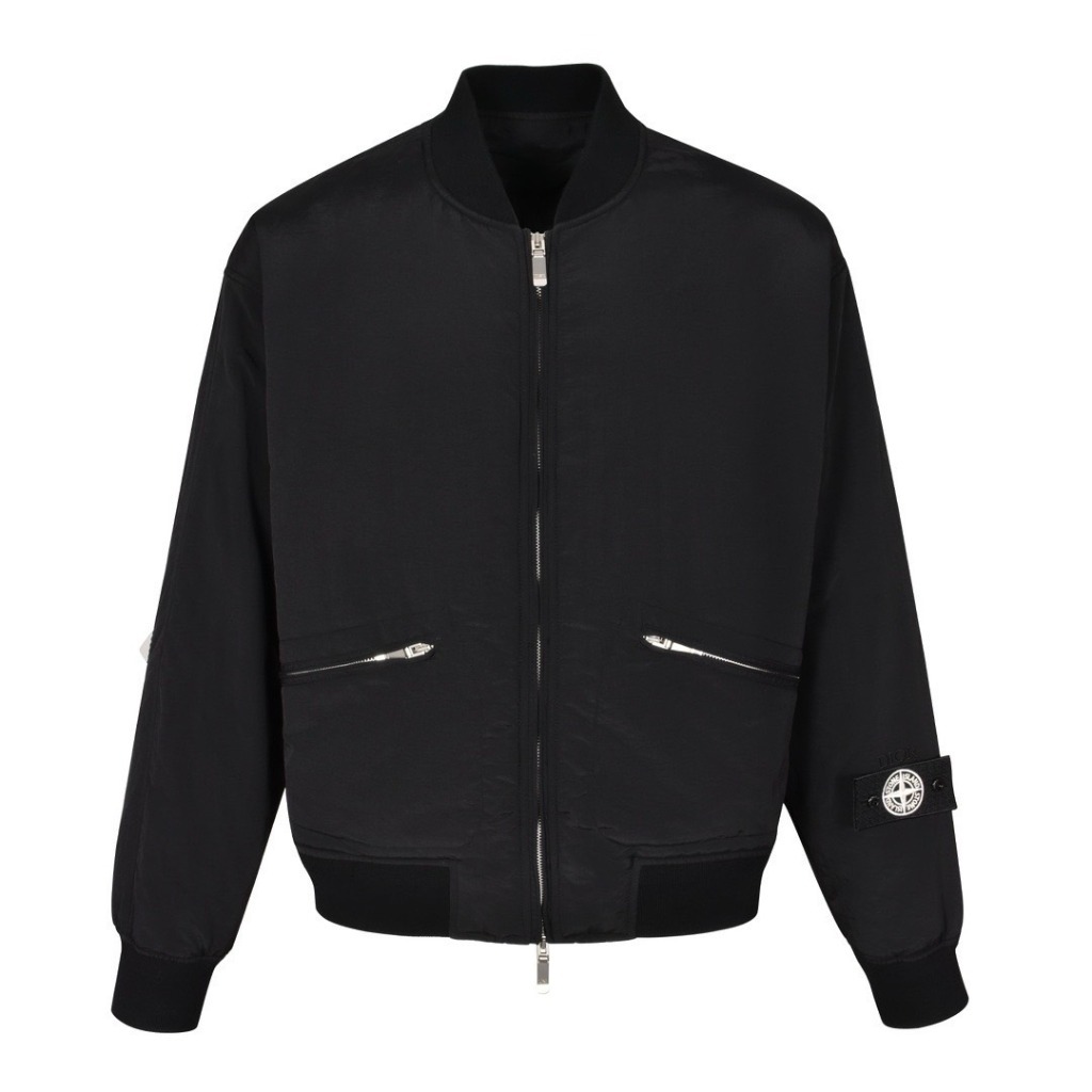 [Dior x StoneIsland] 디올 x 스톤 아일랜드 봄버 자켓 - 블랙