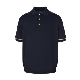 [LouisVuitton] 루이비통 LV 금장단추 polo 반팔 티셔츠
