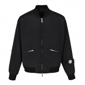 [Dior x StoneIsland] 디올 x 스톤 아일랜드 봄버 자켓 - 블랙