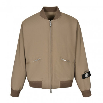 [Dior x StoneIsland] 디올 x 스톤 아일랜드 봄버 자켓 - 브라운