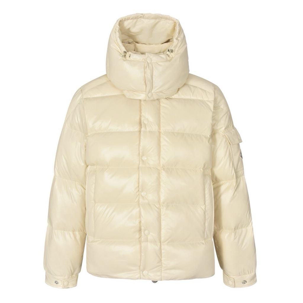 [Moncler] 몽클레르 마야 70주년 쇼트 다운 자켓 - 화이트