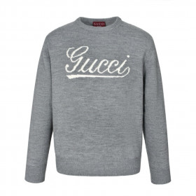 [Gucci] 구찌 인타르시아 로고 스웨터 니트 티셔츠