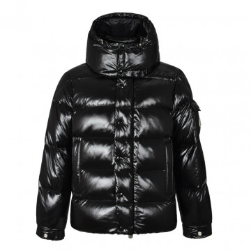 [Moncler] 몽클레르 마야 70주년 쇼트 다운 자켓 - 블랙