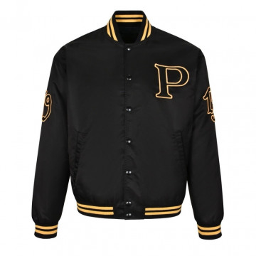 [Prada] 프라다 리나일론 봄버 자켓 패치 - 블랙