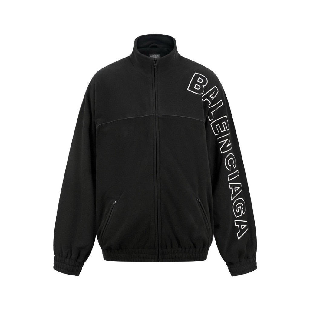 [Balenciaga] 발렌시아가 아웃라인 트랙수트 자켓 블랙