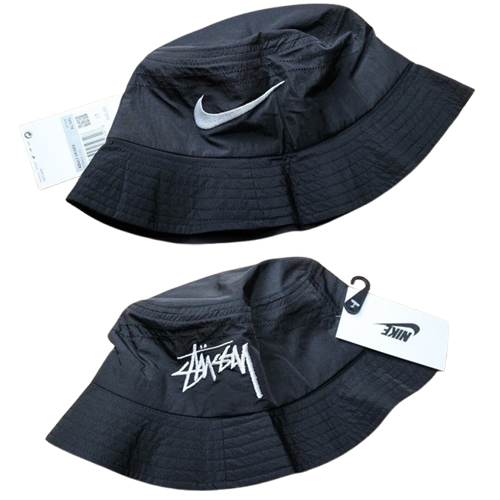 [NikeXStussy] 나이키X스투시 버킷햇 - 블랙