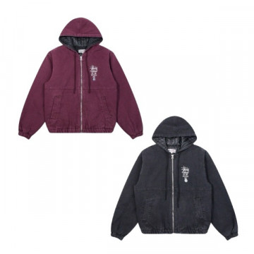 [Stussy]  스투시 캔버스 인슐레이티드 워크 자켓 -2color