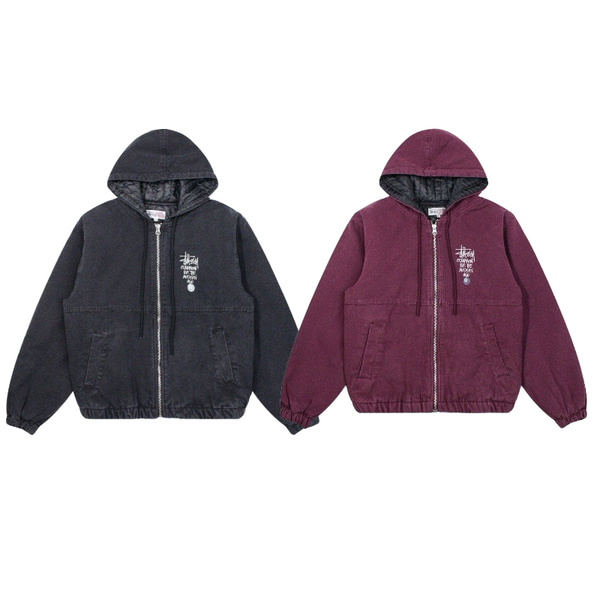[Stussy] 스투시 캔버스 인슐레이티드 워크 자켓