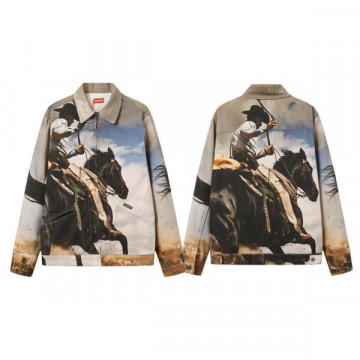 [Supreme] 슈프림 카우보이 데님 워크 자켓