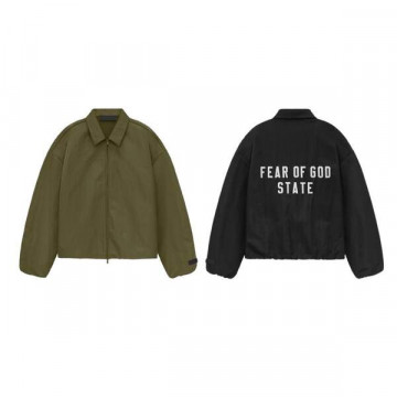 [FearofGod] 피어오브갓 에센셜 텍스처 나일론 트러커 재킷